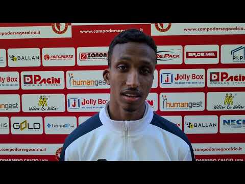 La delusione di Abel Gigli dopo la sconfitta a Campodarsego