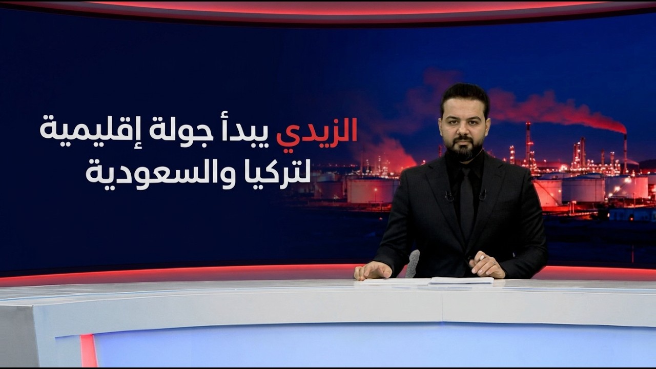 فيديو | الزيدي يبدأ جولة إقليمية لتركيا والسعودية | مرصد العاشرة مع احمد عباس
