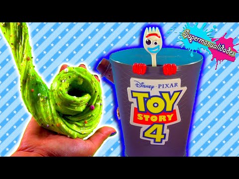 Don't choose the wrong Toy Story 4 to make Slime - Supermanualidades