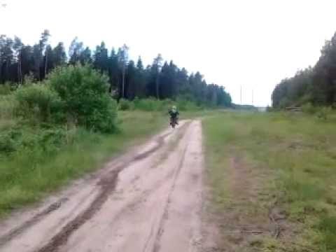 speed pitbike start with ne mitas tires in lithuania
