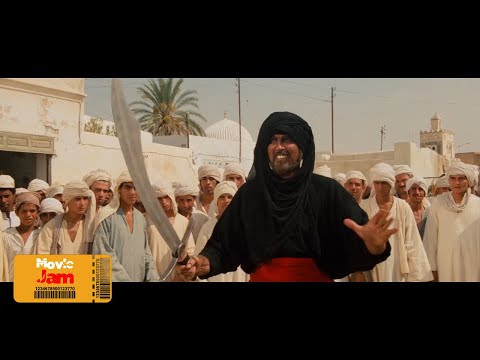 Poszukiwacze zaginionej Arki (1981) | Indy vs potężny Arab z mieczem