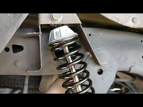 Monroe load leveler shocks installed