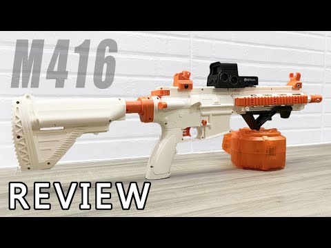 Oversize M416 Gel Blaster Review Unboxing