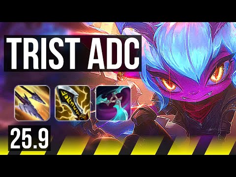 TRISTANA & Karma vs KOG'MAW & Milio (ADC) | 9/1/6, Dominating | EUW Diamond | 25.9
