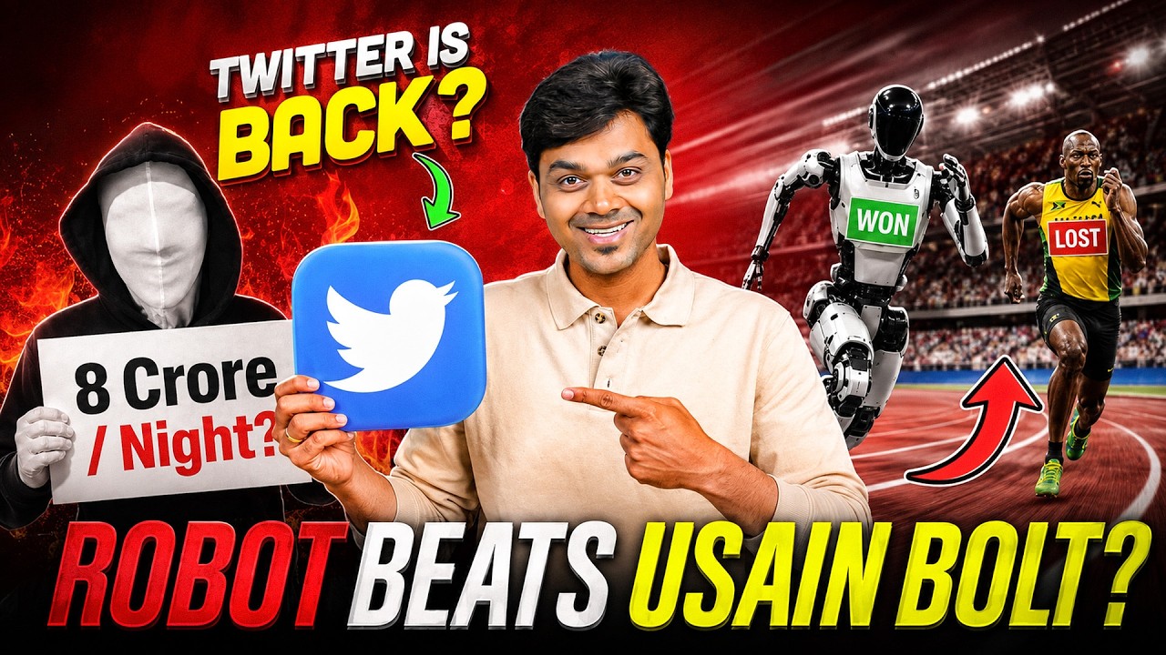 Bolt-ஐ தோற்கடித்த ROBOT? 😱 TWITTER மீண்டும் வந்தாச்சு 🥳APPLE திருவ?