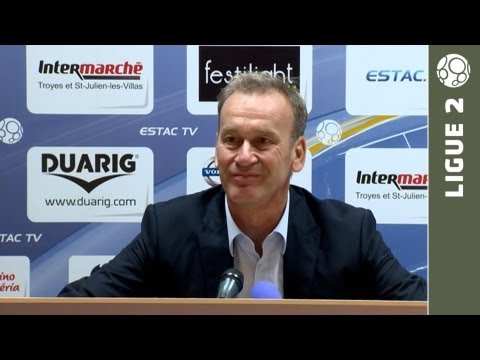 Conférence de presse ESTAC Troyes - Châteauroux (3-0) - 2013/2014