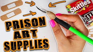 I Made PRISON RIGGED Art Supplies...