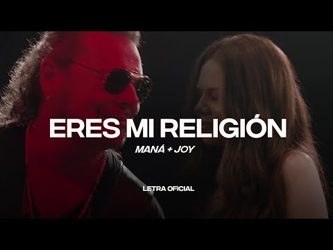 Maná + Joy - Eres Mi Religión - (Lyric Video) | CantoYo