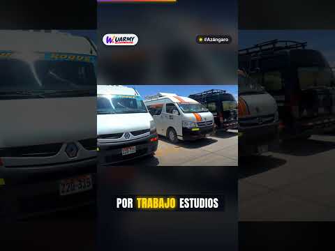 💰 Transportistas suben el pasaje Azángaro–Juliaca de S/ 6 a S/ 7