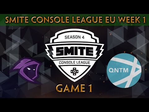 SMITE Console League S4 Spring Split EU Week 1 - Team Rival vs. Quantum Esports (Game 1)