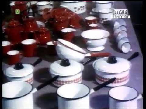 PRL 1984 Statek na minie. Na targu warzywa. Oferta dla handlu