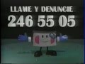 Aviso Antipiratería VHS Chile ADV Denuncie A Los Piratas