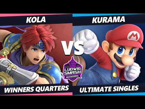 Ludwig Invitational - Kola (Roy) Vs. Kurama (Mario) SSBU Ultimate Tournament