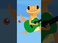 Cicak Di Dinding Lucu Main Gitar