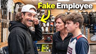 D1 Lacrosse Player Goes Undercover at Lacrosse Store