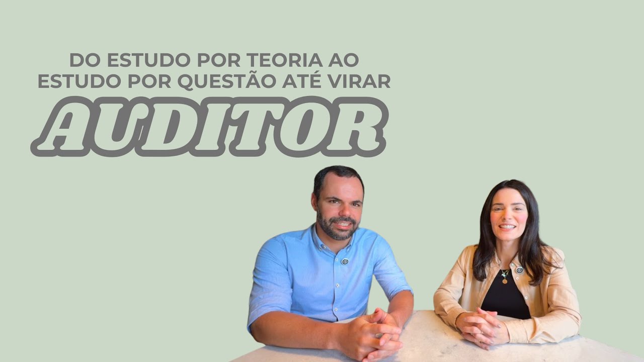 Estudando por questões até virar auditor - a história do meu irmão deixando o estudo por teoria