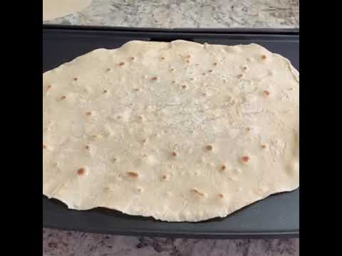 My favorite Afghani Chapati/ Lavash/ Flat Bread on Griddle for Kebab or Maqboola (Ramadan Special)