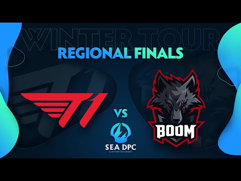 T1 vs BOOM Game 2 - DPC SEA Div 1 Regional Finals: Winter Tour 2021/2022 w/ MLP & johnxfire