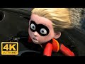 The Incredibles 2004 100 Mile Dash Dash Escapes Syndromes Henchmen Remastered 4K 60FPS