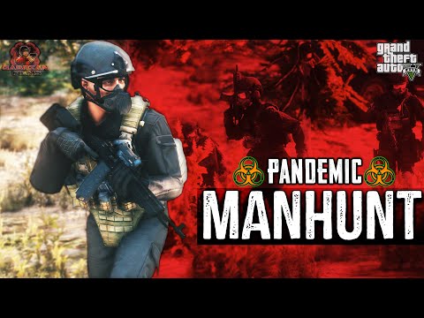 MANHUNT | Part 1 | GTA 5 War Action Zombie Movie (Machinima)