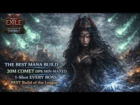PoE 0.4 Blood Mage - Cast on Critical Archmage COMET FINAL SETUP | 300m + DPS Min-Maxed