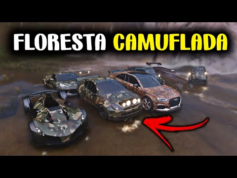 NOVO FLORESTA CAMUFLADA NA CACHOEIRA - FORZA HORIZON 5 GAMEPLAY