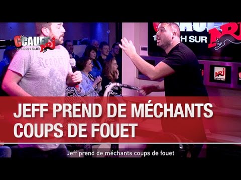 Jeff prend de méchants coups de fouet - C’Cauet sur NRJ