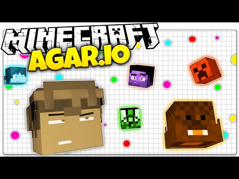Minecraft | AGAR.IO in Minecraft! | Blob Wars (Minecraft Agario)