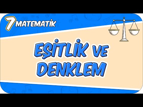 Eşitlik ve Denklem 📘 7MAT9 #2026