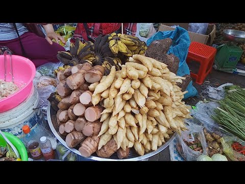 Life In Cambodian Market - Amazing Fresh Food Compilation - Phnom Penh Market