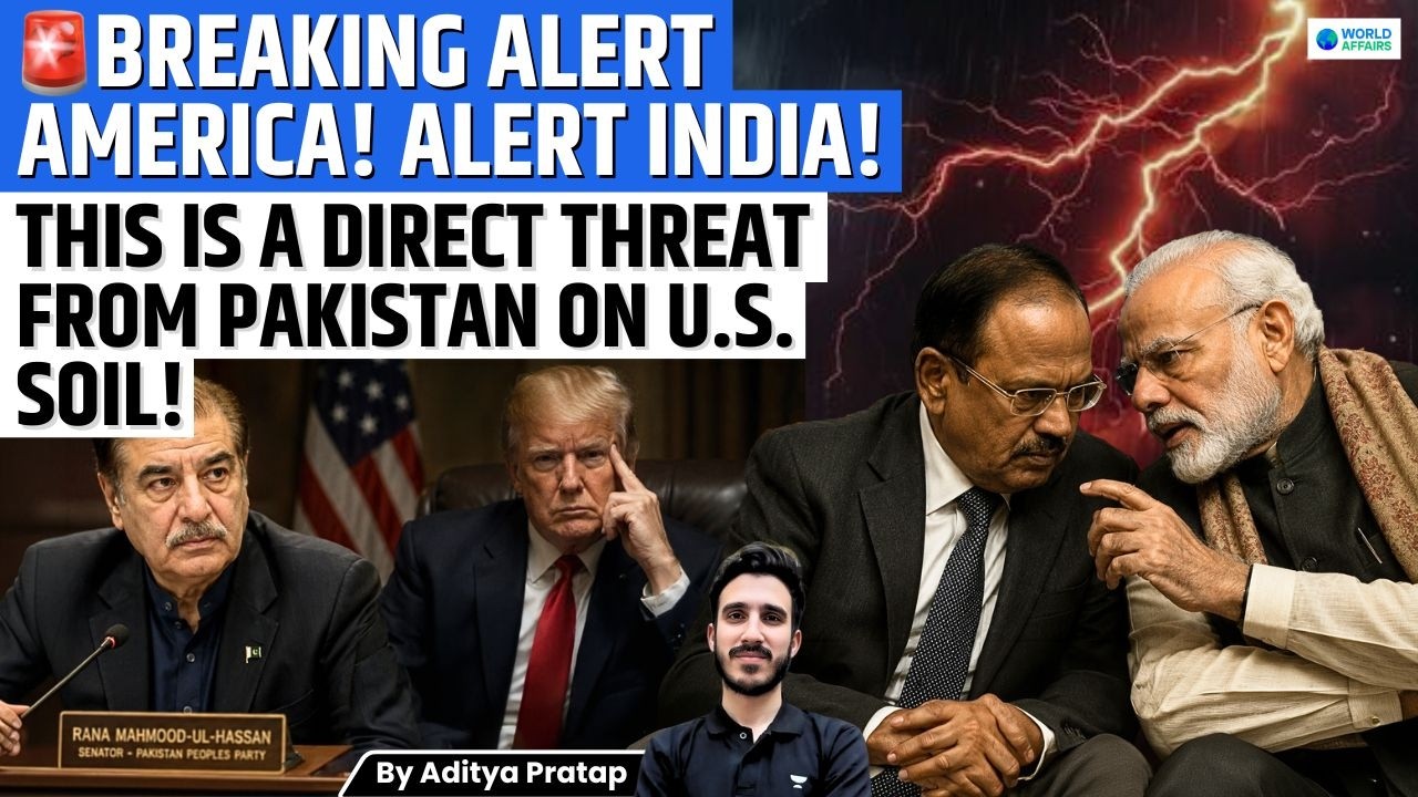 Pakistani Senator Threatens India on US Soil, Video Goes Viral Worldwide