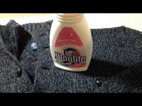 Washing My Wool Sweater with Woolite