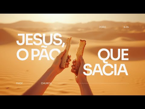 CULTO FHOP | JESUS O PÃO QUE SACIA | 05 DE OUTUBRO - 19H
