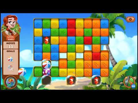 Lost Island Blast Adventure Level 1161 - NO BOOSTERS 🏝️ | SKILLGAMING ✔️