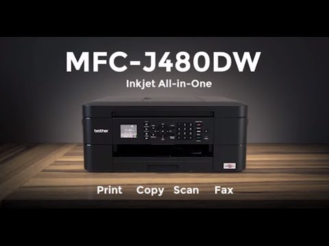 Review of mfc-j480dw brother inkjet printer