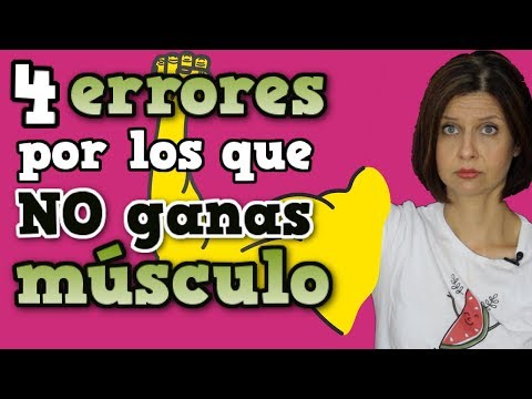 4 errores que no te dejan ganar músculo