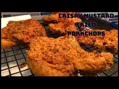 The Best Mustard Fried Pork Chops | Easy Fried Pork Chop Recipe
