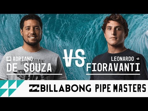 Adriano de Souza vs. Leonardo Fioravanti - Round Three, Heat 10 - Billabong Pipe Masters 2017