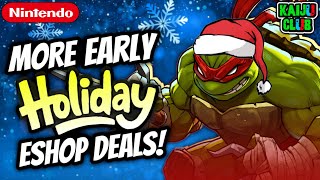 MORE EARLY HOLIDAY & CHRISTMAS DEALS! NEW Nintendo Switch ESHOP Sale!