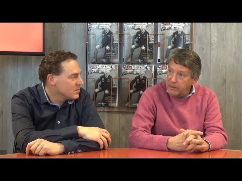 023voetbal Alliance 22 voorzitter Ben Steeman en hoofdtrainer Gidon Reinders Folmer
