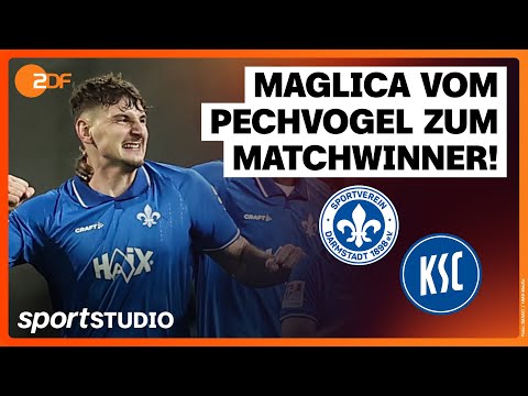 SV Darmstadt 98 – Karlsruher SC | 2. Bundesliga, 15. Spieltag 2025/26 | sportstudio