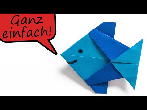 Easy fish folding 🐠 Origami instructions