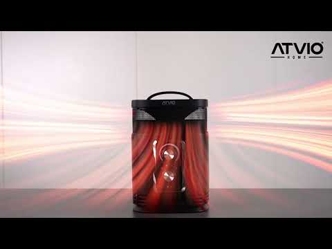 thumbnail video image 2 of Calefactor Atvio Home de Cerámica Blanco 28.6cm de Alto 1500W, 2 of 2