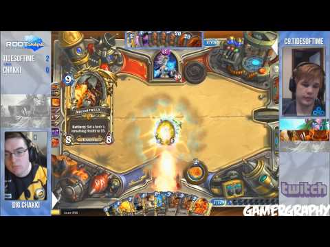 ROOT Gaming Hearthstone Invitational - Quarterfinals - TidesofTime vs Chakki