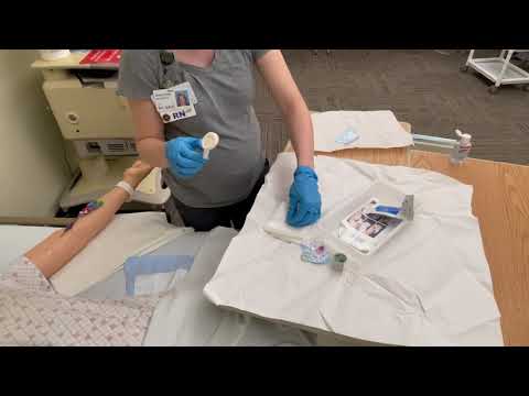 Central Line Dressing Change | Mosaic Life Care