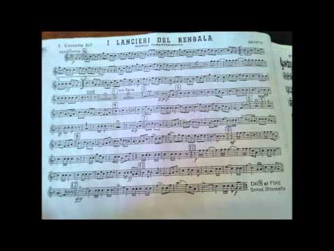 "I LANCIERI DEL BENGALA" - Marcia Caratteristica - M° Grupyn