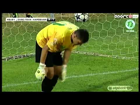 Kulcsár Tamás gólja a DVSC TEVA - Kaposvári Rákóczi FC meccsen