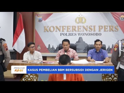 POLRES WONOSOBO TANGKAP PEMBELI BBM SIBSIDI DENGAN JERIGEN