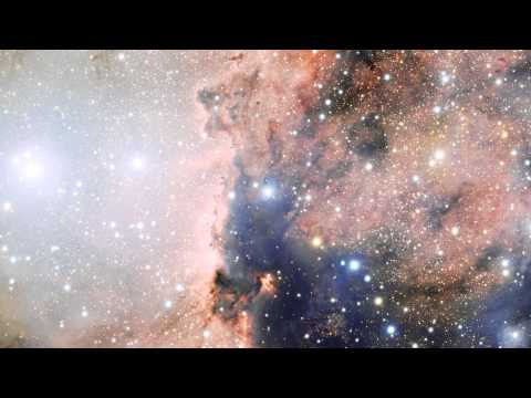 Close-up view of the star cluster NGC 6193 and nebula NGC 6188