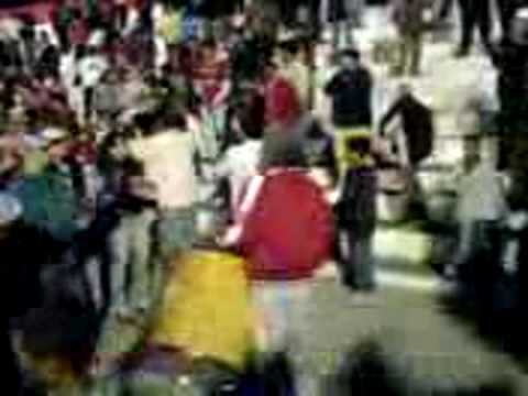 05/07/2009 - Brasil 1x0 Caxias - Série C 2009 Garra Xavante saindo 2